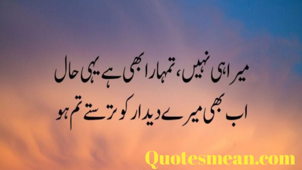 Love Quotes In Urdu