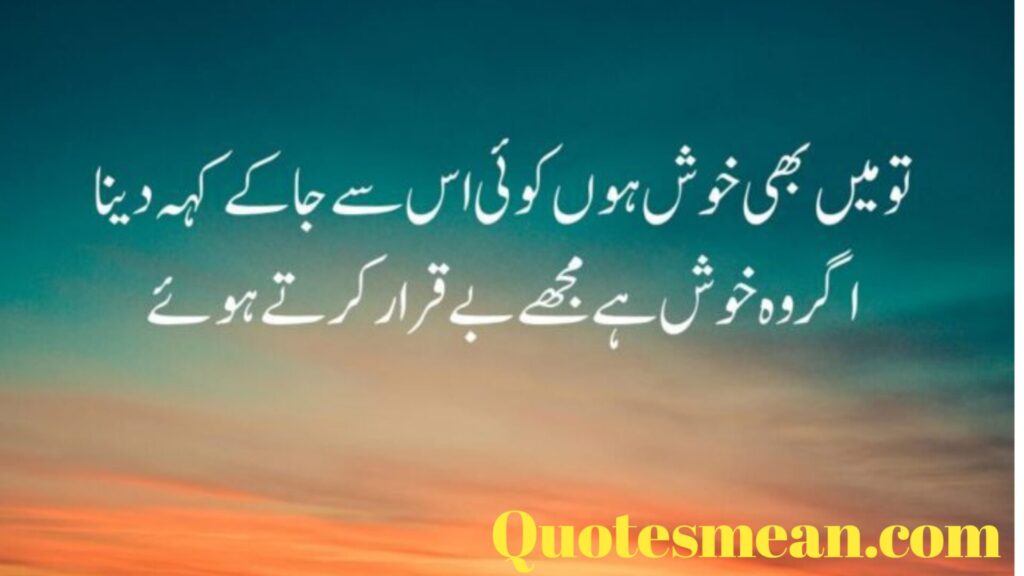 Love Quotes In Urdu